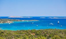 All kinds of boats populating the Costa Smeralda