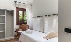 Apartment Orri 1 | Bedroom 3 with single bed and garden view Orri 1 Tortoli, East Sardinia