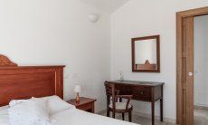 Villa del Campo | Bedroom 1 on the first floor with double bed Villa del Campo, Is Molas, Pula