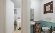 Villa del Campo | Bath 4 with shower on the basement floor Villa del Campo, Is Molas, Pula