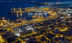 Cagliari by night, South Sardinia