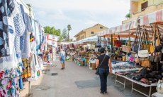 Streetmarket in Muravera