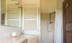 Villa Is Molas Monte | Bath 2 with shower from bedroom 2 Bath with shower
