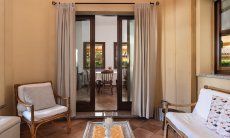 Villa Tiziana 11 | The inner court yard is furnished with a comfortable sofa thus becomes another living space Portrait of the house