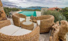 Villa Maestrale | Comfotable lounge furniture for outside Villa Maestrale, Cala Ginepro, Olbia