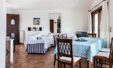 Villa Maestrale | Open living room with dining table New picture