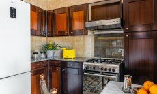 Villa Palme | The kitchen with all technical appliances and a large refridgerator New Picture