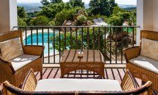 Villa Aquila Alta | View onto the pool New Picture