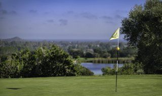 Golfcourse Is Molas with sea view