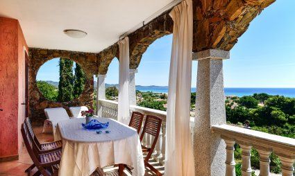 Terrace with sea view