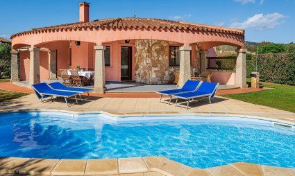 House view with pool