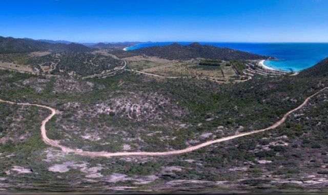 Panorama 360° Costa Rei nach Villasimius 