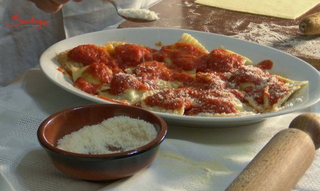 Sardinian ravioli