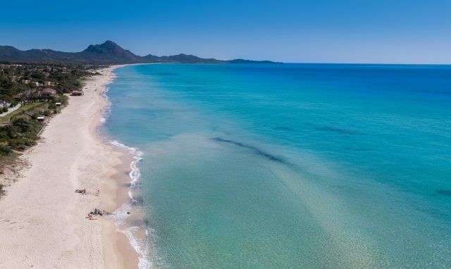Sandy beach Costa Rei Sandy beach Costa Rei